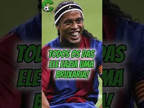 O dia que Ronaldinho impressionou Alecsandro #futebol