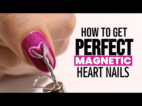 How To Get PERFECT Magnetic Heart Nails