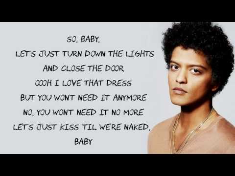 Bruno Mars - Versace On The Floor | lyrics