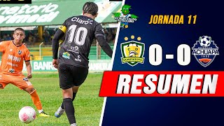 EMPATE SIN GOLES/ Guastatoya 0 vs Achuapa 0/ Jornada 11 Liga Nacional de Guatemala