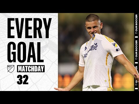 Every MLS Goal from Matchday 32! | Messi's Return, El Tráfico, and More!