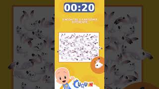 Encontre O Fantasma diferente! #CleoeCuquin #Cuquin #puzzlegame #puzzle