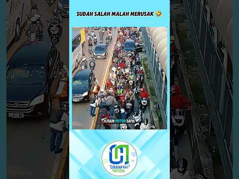 KETIKA PENGEN CEPAT MALAH JADI MACET #lucu #shortvideo #videoviral