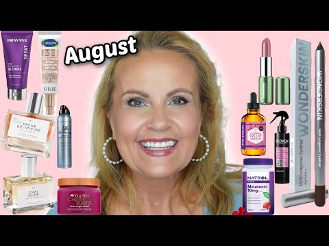 The BEST Makeup, Skincare & Hair Care from August 2024 over 50