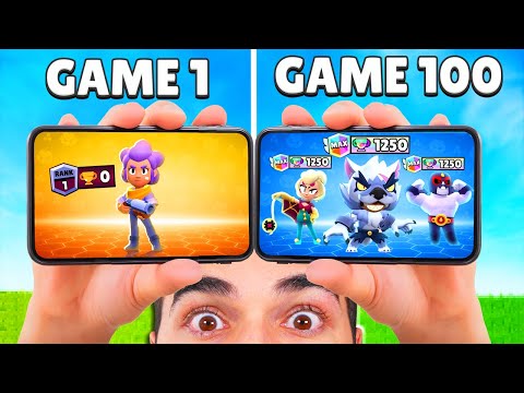 GIOCO FINO A QUANDO NON DIVENTO FORTE SU BRAWL STARS!!