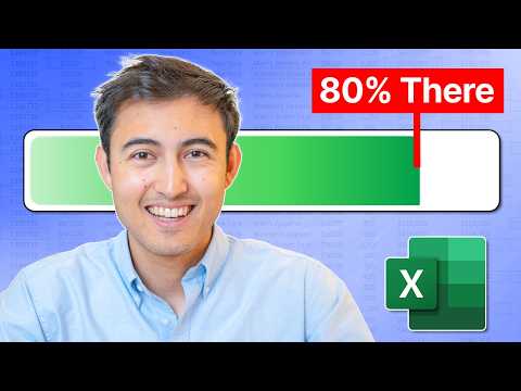 Learn 80% of Data Analysis in Excel in Just 12 Minutes