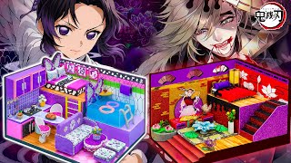 「鬼滅の刃」作り方無限城｜特別映像【そして無限城へ🔥胡蝶しのぶ VS 童磨編～】Demon Slayer Infinity Castle✨手作りのドールハウス DIY