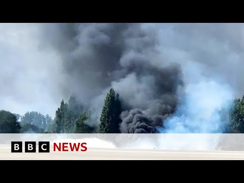 YouTube video thumbnail: Four People Killed in Plane Crash at London Southend Airport, Police Confirm