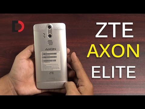 (VIETNAMESE) Di Động Việt - Mở hộp ZTE AXON Elite - Điện thoại Cảm biến Võng mạc Đầu tiên trên thế giới