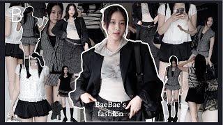 ENG) [아랫배] 스왈이 여름신상🩶 무채색+ 내가 좋아하는 무드로 일주일 코디 OOTD VLOG/ 예쁜 반팔티 추천! What I wear in a week