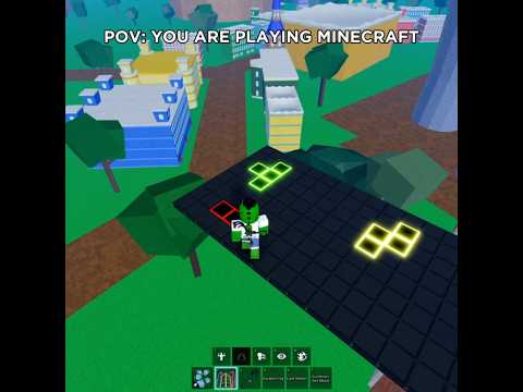 Bạn đang chơi minecraft trong blox fruits.. | Phần 3 #roblox #bloxfruits