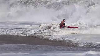 YouTube video thumbnail: California Lifeguard Breaks Down Dramatic Rescue Caught on Camera
