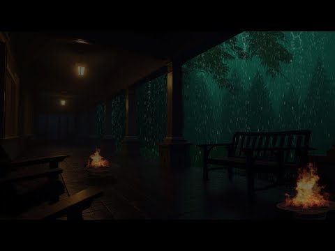 Peaceful Rain and Thunder Sounds for Deep Sleep and Mind Relaxation