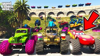 Franklin And Shinchan Stealing Rare BIGGEST MONSTER TRUCK CAR and Earn $1,000,000,000, in gta 5