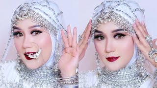 CARA SIMPLE TUTORIAL MAKEUP PENGANTIN HITS ALA BOLLYWOOD