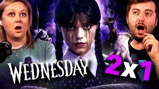 WEDNESDAY SEASON 2 EPISODE 1 REACTION! | Netflix | Jenna Ortega | Netflix