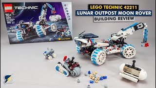 LEGO Technic 42211 Lunar Outpost Moon Rover review - good build, questionable branding