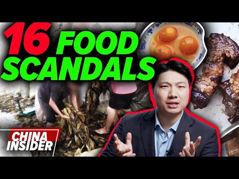 16 Food Scandals from China (#6 worst for me!)