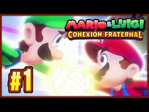 Mario & Luigi: Conexión fraternal (Esp) -Parte 1- ¡Absorbidos a otro mundo!