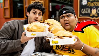 BUSCANDO EL MEJOR PAN CON CHICHARRON 🇵🇪 ft. @kingleonoficial9752