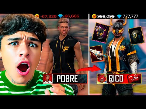 LE REGALE MI SKIN MÁS VETERANA *SAKURA* A NIÑO DE 9 AÑOS Y ESTO PASÓ!! FREE FIRE