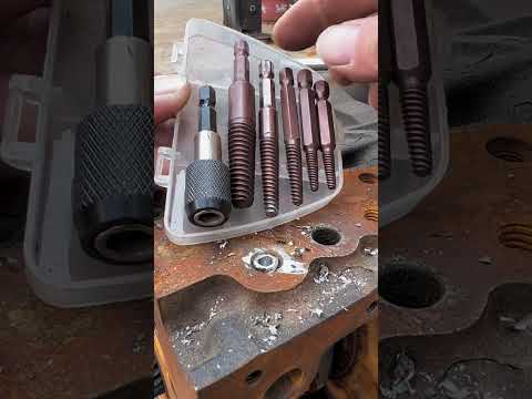 Rust Slip Screw Extractor Broken screw stripping remover Good tools to share Screw removal high hand