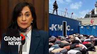 YouTube video thumbnail: Foreign Affairs Minister Summons Israeli Ambassador for “Deplorable” Treatment of Flotilla Activists