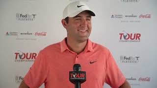 Scottie Scheffler Thursday Flash Interview 2023 TOUR Championship