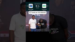 DR Congo 3-1 Uzbekistan || 52 years in the making ||    #DRCongo#FIFAWorldCup2026 #Footballintel