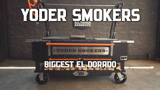 NEW Yoder Smokers El Dorado Setup & Features | Their Biggest Live Fire Grill