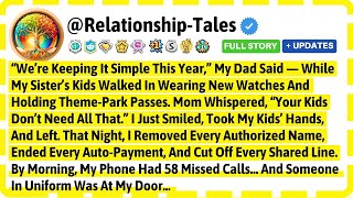 “We’re Keeping It Simple This Year,” My Dad Said — While My Sister’s Kids Walked.