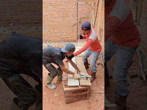 the senior foreman's technique for connecting bent board joints..