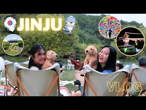 Korea’s better riverside picnic than Han River?! | JINJU DAY 1: Cruise, Lanterns, Fortress, Hanbok