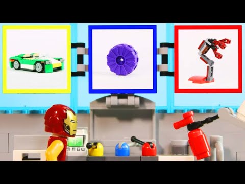 LEGO Experimental Vehicle | Iron Man's Dream Car! | STOP MOTION | Billy Bricks