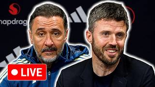 🔴 LIVE | Michael Carrick and Vitor Pereira post-match press conference | Man Utd 3-2 Nottm Forest