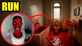 WE FOUND A BLOODY TOILET, WHAT HAPPENS NEXT IS SCARY!! (SKIBIDI TOILET)