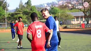 Training Session with Guest Coaches from SCOTLAND/Dream Team Football Academy /