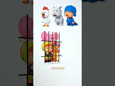 Unboxing Nina Vad Boyz X Pato X Elly with Niddle Pop Pocoyo Escape Helper Challenge! #pocoyo