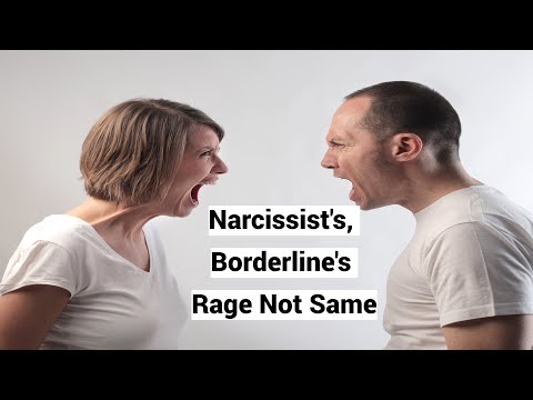 Narcissist's, Borderline's Rage Not Same (Grandiosity vs. Acting Out)