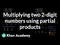 Mastering Multiplication of 2-Digit Numbers with Partial Products