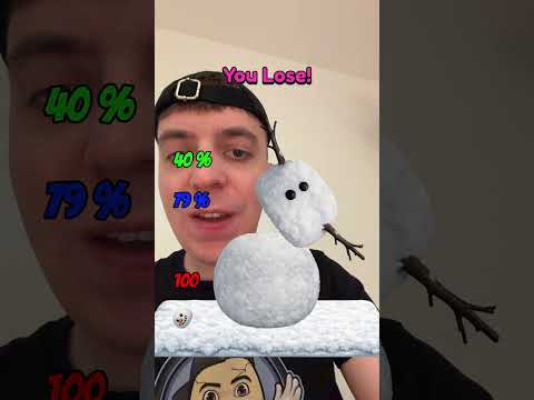 mein SCHNEEMANN ist KAPUTT! 😣