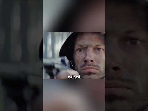 Facing such a scene, the soldier would rather lose his life than fire the gun.#movie #film #shorts