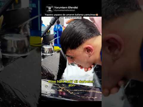 Berberinize yapmanız gereken o hamle🤣 @ilhanhairstudio