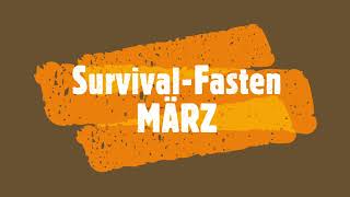 Survival-Fasten März, Freestyle-Kochen und Köttelbulla ;-)