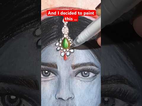 ✨I tried painting INDIA 🇮🇳😭..#art #shorts