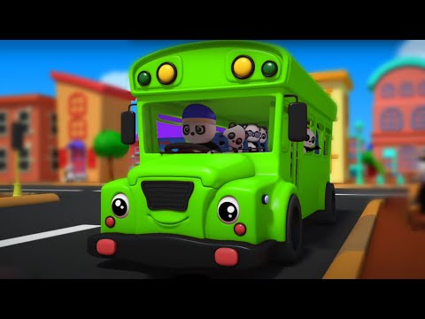 Wheels on the Bus + More Nursery Rhyme & Songs for Kids