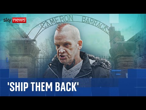 YouTube video thumbnail: Highland Protesters Speak out as Asylum Seekers to Move to Army Barracks