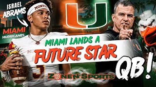 Miami Lands ELITE QB Israel Abrams — Future Star