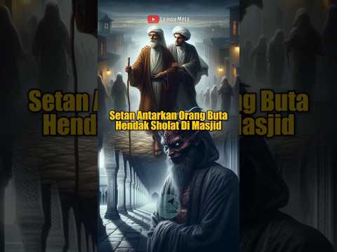 Setan Antar Orang Buta Ke Masjid #kisahislami #kisahnabi #sahabat