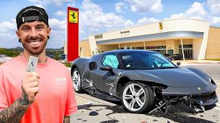 J'AI ACHETÉ UNE 296 GTB ACCIDENTÉE QUE FERRARI N'A PAS PU RÉPARER
